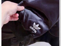 阿迪达斯 （adidas）男装三叶草运动棉服加厚防风保暖夹克外套学生棒球服 HR3445黑色  M 晒单实拍图