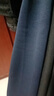 雅戈尔（YOUNGOR）西服裤男西装裤TR裤裤子亲肤顺滑垂顺西裤新品 GCHX37848HWA蓝色 39 .5 185/98A 实拍图