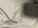 无印良品（MUJI）男式 棉厚款圆领长袖T恤纯棉全棉打底衫打底衣男士男款秋衣 浅银灰色 L （175/100A） 实拍图