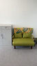 星奇堡 沙发床可折叠两用多功能双人折叠床单人小户型家用沙发 190*100CM 果绿色(带腰枕） 实拍图