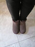ZHR雪地靴女中筒加绒加厚时尚防滑女靴反绒牛皮平底棉鞋女学生保暖长毛绒短靴女 P29F 咖啡色 38 实拍图