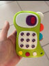 babycare儿童玩具手机婴儿宝宝趣味电话中英文双语音乐电话玩具青芥绿 实拍图