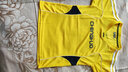 橙火儿童足球服套装短袖男童运动服透气中大童t恤短裤两件套6-16岁青少年球服女小学生训练球衣班服定制 26011黄色 130码适合身高125-134cm 实拍图