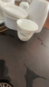 金镶玉 羊脂玉瓷茶具套装 整套白瓷功夫茶具家用陶瓷泡茶套组送礼礼盒装 松鹤呈祥羊脂玉瓷套装 实拍图