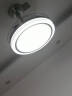 雷士照明（NVC）吊扇灯欧式隐形送风扇灯led餐厅美式卧室客厅灯具中式灯饰餐厅灯 智能调光送遥控器 实拍图