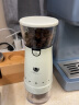 PAKCHOICE 磨豆机电动咖啡豆研磨机家用自动磨豆机 电动磨豆机【奶白色】 晒单实拍图