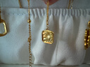 潮宏基 碎碎冰5G黄金项链女足金套链时尚高级感送女友生日礼物 计价 4.95g 链长约42cm+延长链 实拍图