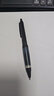 uni三菱圆珠笔SXN-1000占士甸圆珠笔原子 笔0.7mm舒适金属杆中油笔可换笔芯黑笔软握签字笔 黑杆色+0.5黑中性笔芯*5支 实拍图
