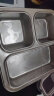 米膳葆（MISANBROO） 316不锈钢饭盒分格学生餐盒大容量密封保温餐盘便携上班族便当盒 316钢-3格-保温包(配餐具) 1.2L 晒单实拍图