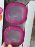 奥秀（OXO）婴儿辅食盒分装格宝宝零食罐防漏可外出携带冷冻保鲜密封可微波 粉 60ml*6个 实拍图