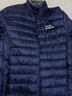 ALPINT MOUNTAIN轻薄立领羽绒服男款保暖轻量外套冬季登山防风御寒灰鸭绒 【城际系列】男士藏青 2XL 实拍图