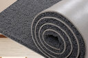冰禹 BYlj-140 地垫门垫塑料丝圈地毯 灰色 宽1.2米*厚13mm长1米（要几米拍几） 实拍图