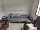 华恺之星沙发床 两用折叠沙发折叠床双人位科技布沙发 S96灰色科技布2米 晒单实拍图