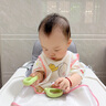 蒂乐宝宝学吃饭训练叉勺婴儿学习自主进食辅食勺儿童勺子叉子餐具 活力橙【奶瓶级PPSU 可水煮】 实拍图