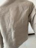 NASA BASE官方潮牌羽绒服男女款秋冬季青少年情侣衫加厚保暖中长款连帽外套 826-米白(枫叶) XL（推荐体重136-155斤） 实拍图