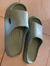 百慕倾臣 凉拖鞋女士新款踩屎感居家居室内外穿防滑浴室洗澡情侣拖鞋男款 绿色 38-39 适合37-38 实拍图