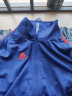 阿迪达斯 （adidas）运动外套男女春季休闲针织立领夹克户外运动服 蓝/橙 L  实拍图