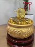 锦伴灯笼大门挂的一对2025LED阳台走马灯七彩旋转电动乔迁婚庆灯笼 豪华款灯笼【一对装】40# 38cm 实拍图