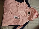啄木鸟冲锋衣外套女春秋冬三合一可拆卸登山妈妈风衣订制工作服团购LOGO 女款粉色单外套 4XL（有5XL需要请联系客服咨询） 实拍图