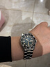 东方双狮手表男日本全自动机械表水鬼200米防水潜水表男士原装进口 烟熏渐变绿/机械潜水表/11E 实拍图