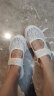 斯凯奇（Skechers）2023网面女鞋休闲鞋平底单鞋舒适玛丽珍鞋104345 乳白色 36.5  晒单实拍图