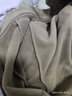 雪中飞摇粒绒立领女春季纯色简约舒适休闲情侣款保暖时尚百搭休闲卫衣 002F橄榄绿（女） XL 实拍图