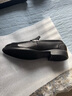 金利来（Goldlion）男鞋商务休闲鞋皮鞋轻便舒适套脚乐福G521310324AAB-黑色-43码 实拍图