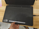 中瑟 适用联想小新Pad Pro12.7英寸保护套2023/25新款联想平板电脑保护壳全包防摔三折休眠 经典黑-智能休眠【配触控笔】 联想小新Pad Pro【12.7英寸】2023款 实拍图