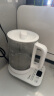 美的（Midea）养生壶 电热水壶 烧水壶1.2L办公室 煮茶壶 多段控温保温 提壶记忆 智能触控面板 MK-YS15E107 实拍图