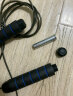 惠寻 京东自有品牌 钢丝跳绳健身减肥运动绳学生跳绳 含负重块 随机色 实拍图