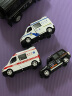 翊玄玩具警车玩具合金玩具车模1/32救护车男孩儿童宝宝仿真玩具小汽车 警车面包车 实拍图