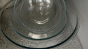 菲内克斯钢化玻璃和面盆 大号汤碗打蛋碗盆厨房西点烘焙盆加厚玻璃汤盆 小号（2.0L） 实拍图