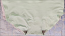 CKPED4条装少妇女士内裤女性感纯棉裆冰丝无痕一片式透气中低腰三角裤 黑色+白色+粉色+紫色 L（100-120斤） 晒单实拍图