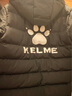 KELME /卡尔美秋冬运动棉服男运动户外加厚保暖棉衣时尚防寒防风棉袄 3891417黑色 M 实拍图