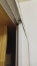 莉云居 衣柜推拉门经济型卧室小衣橱 简易木质衣柜 浅胡桃色+白色移门 B款长140高190 实拍图