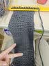 梦多福围巾手工编织diy 小熊手织围巾送女友毛线编织diy材料包 小熊围巾深灰色 1盒 送男友送女友+礼袋 实拍图