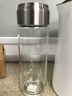 希诺玻璃杯单层加厚杯耐热防爆泡茶杯便携车载大容量户外水杯 本色 XN-6036【525ML】 实拍图