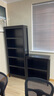 好家窝 美式实木书架书柜组合欧式简约落地靠墙收纳书橱置物储物柜多层 五层黑色(72cm宽) 实拍图