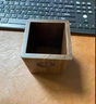 时光林胡桃木轻奢高级感笔筒中式领导办公室桌面摆件书房木质笔筒收纳盒 竹木【笔筒01】（高档礼盒） 实拍图