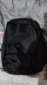 朗斐双肩包男士背包大容量休闲商务旅行电脑包高中大学生书包男行李包 黑色大号 实拍图