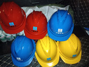 诺瑞斯安 安全帽工地 国标防砸抗冲击 阻燃 电绝缘 建筑工程电力施工头盔 V型透气蓝色【京东自营】 实拍图
