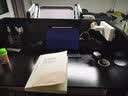 萌海豚床桌大学生床上桌电脑桌上铺宿舍神器悬空书桌床上书桌侧寝室桌子 黑色浮雕 双层 加固加厚 实拍图