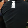 蓝之旺 班服t恤定制工作服文化衫夏季短袖男情侣体恤衣服订做聚会团队服 A款【26支全棉180g】正肩黑色 2XL 实拍图