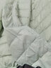 雅鹿轻薄羽绒服女短款连帽秋冬新款90绒轻便外套ap 浅绿色 185/4XL 实拍图