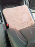 小喜鹊（Magpie）冬季汽车坐垫毛绒加厚短毛绒件套羊毛单片靠背座垫保暖后排车垫 全车3件套（红豆沙） 实拍图