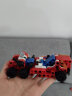 邦宝（BanBao）积木拼装玩具模型小颗粒高科回力车4岁+儿童礼物 铁骑行者6963 实拍图