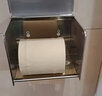 正山（Zhengshan） 正山卫浴 卫生间纸巾盒免打孔304不锈钢纸盒浴室防水卷纸抽纸盒 T17款-免打孔 实拍图