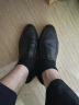 奥康（Aokang）官方男鞋 皮凉鞋夏季镂空带孔洞洞鞋男士商务休闲皮鞋黑色40码 晒单实拍图