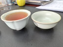 汝道（RUDAO）汝窑茶杯品茗杯功夫茶具单杯可养蝉翼开片汝瓷杯子个性茶杯主人杯 加金福富贵杯45ml 实拍图