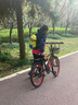 优诗诺（YOUSHINUO）儿童自行车山地车男女孩单速变速辐条一体轮可选6-8-9-15岁学生车 单速黑红+大礼包 20 寸适合125-145CM 实拍图
